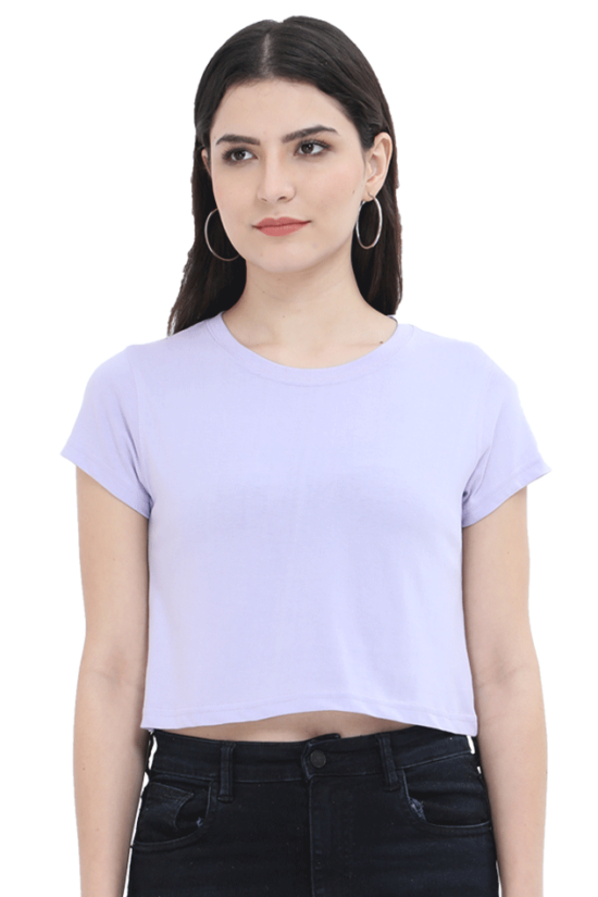 Crop Top for Women - Plain